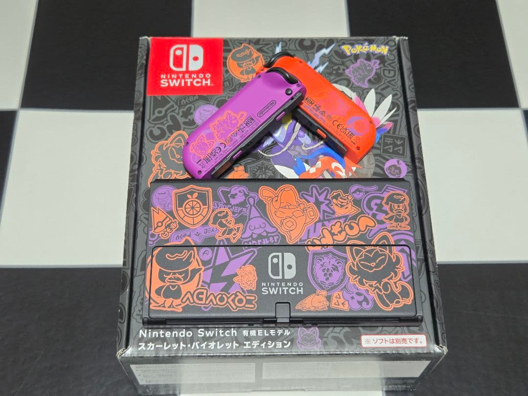 Nintendo Switch スカーレット・バイオレット エディション有機EL