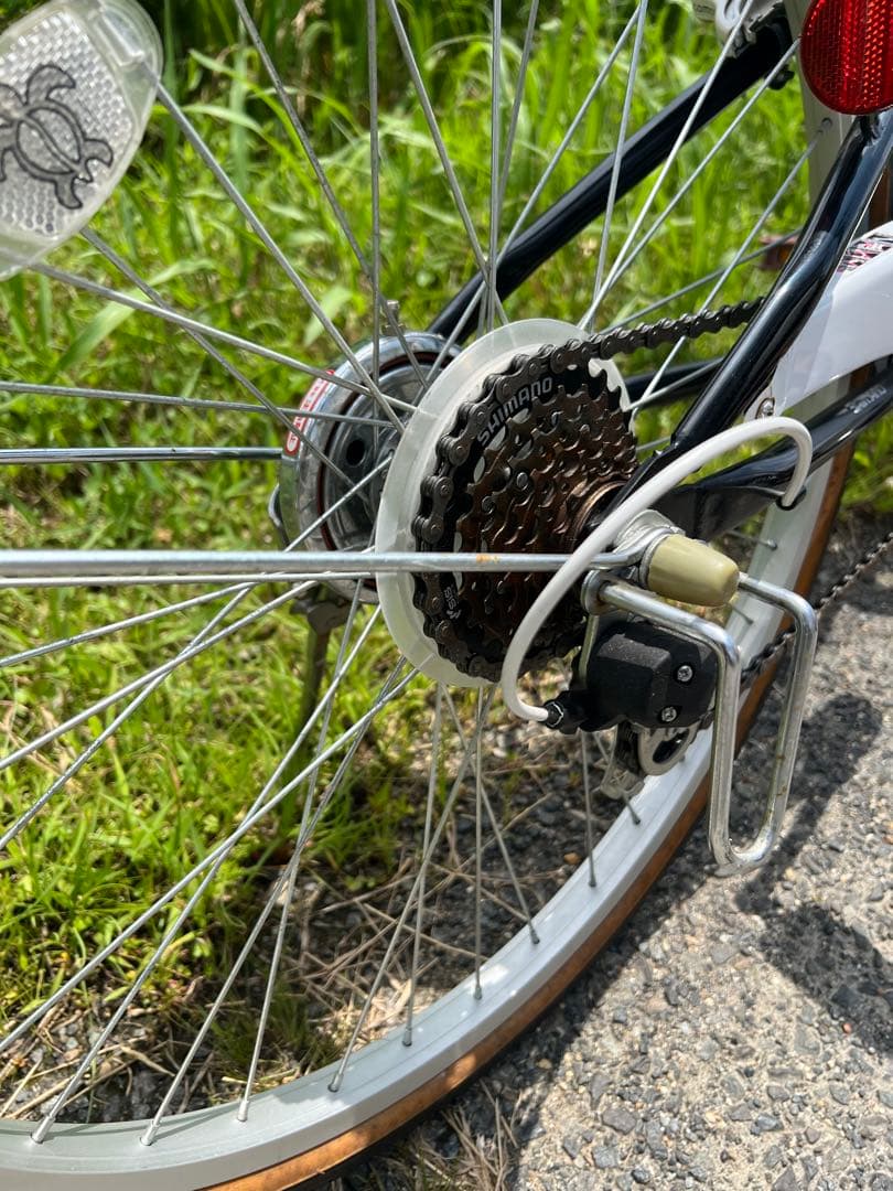 名古屋市内お届け無料手渡し希望24インチジュニア自転車外装6段変速