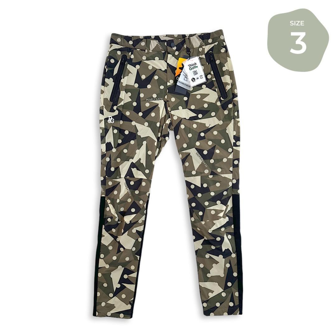 663 パーリーゲイツ定価38,500円 中綿カモフラ柄 メンズパンツ3 S