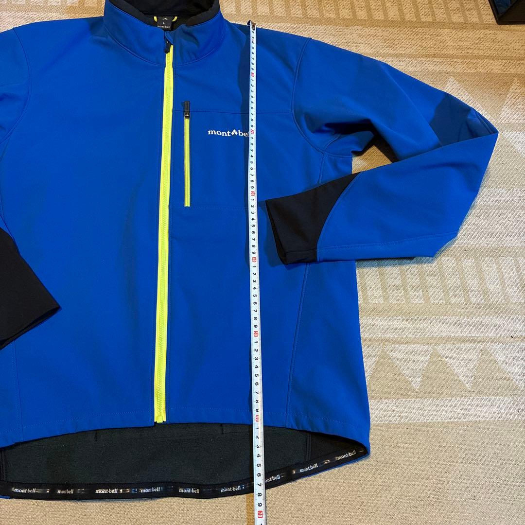 mont-bell サイクルトレーナー　ジャケット　L 青　美品