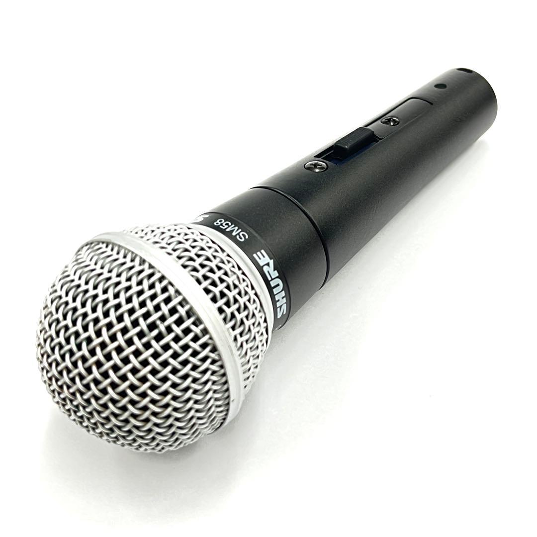 【美品】SHURE SM58SE スイッチ付き ダイナミックマイク