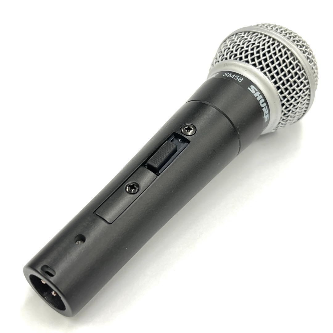 【美品】SHURE SM58SE スイッチ付き ダイナミックマイク
