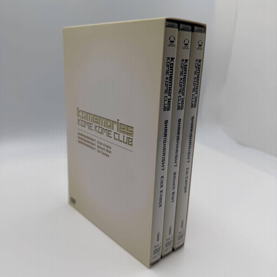 SHARISHARISM7 DVD 3本セット Kick Knock 2much