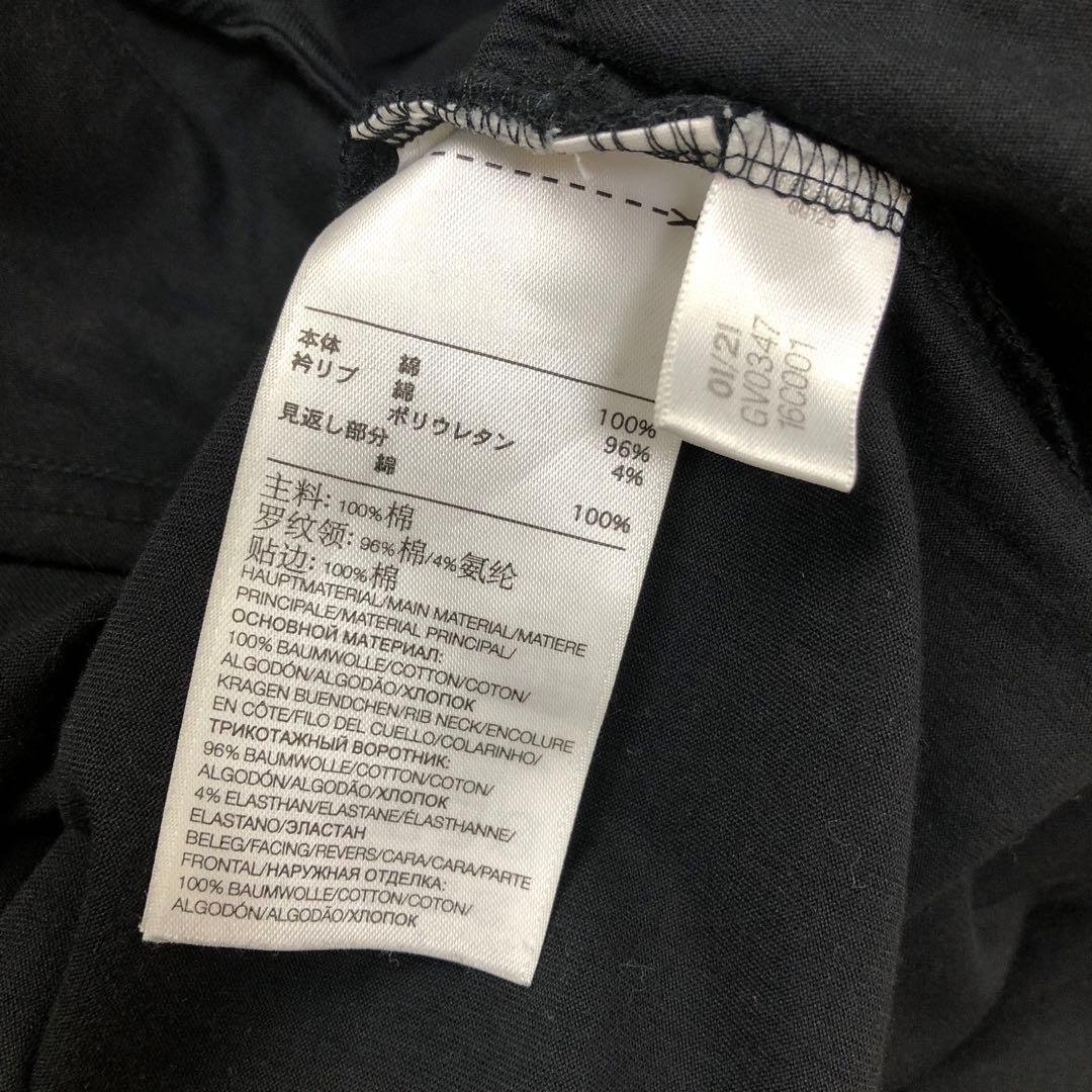 Y-3 ワイスリー ドローコード 半袖ロングワンピース 黒