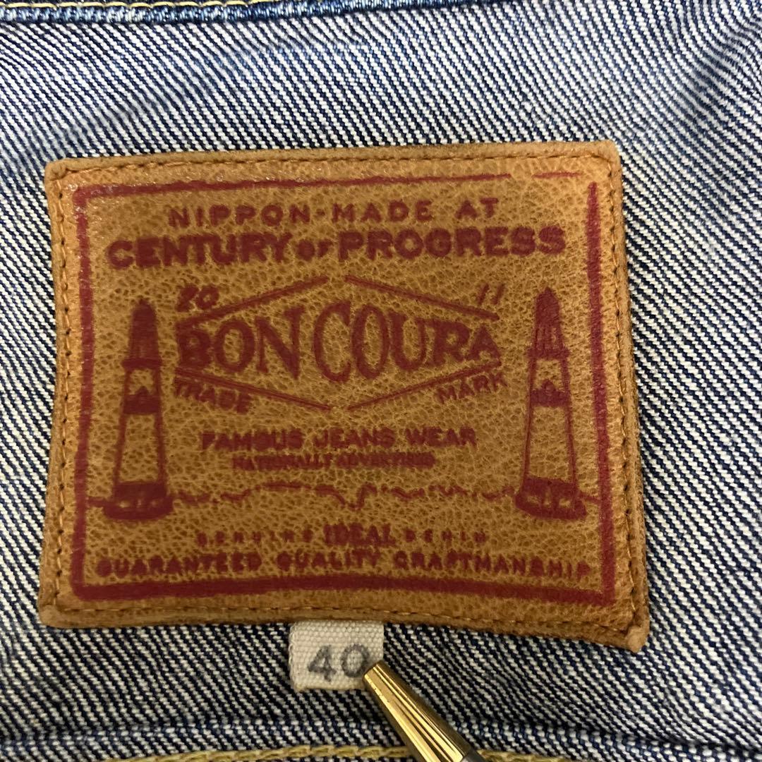 BONCOURAデニムジャケット サイズ40