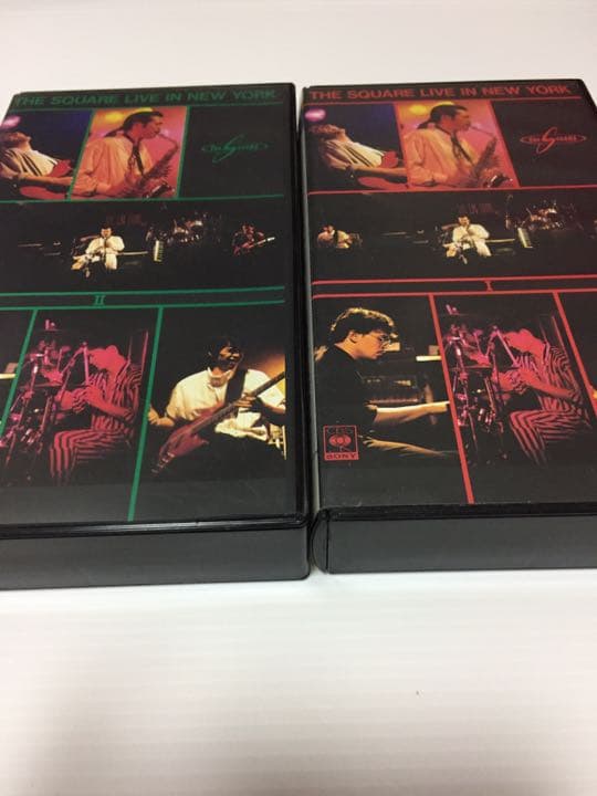 【VHS】THE SQUARE LIVE IN NEW YORK ２本セット