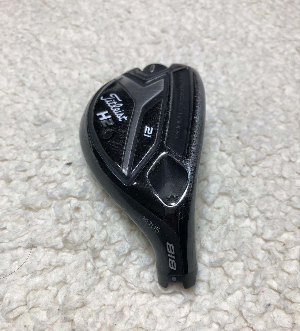【即戦力】タイトリスト 818H2 21° ユーティリティ ヘッド単品