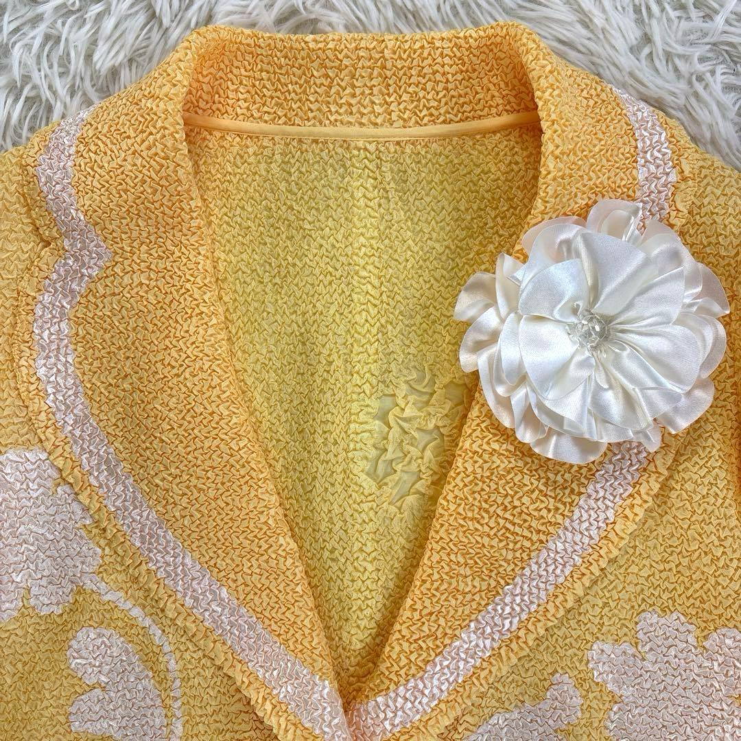 美品 ノコオーノ NOKO OHNO プリーツ ジャケット 花