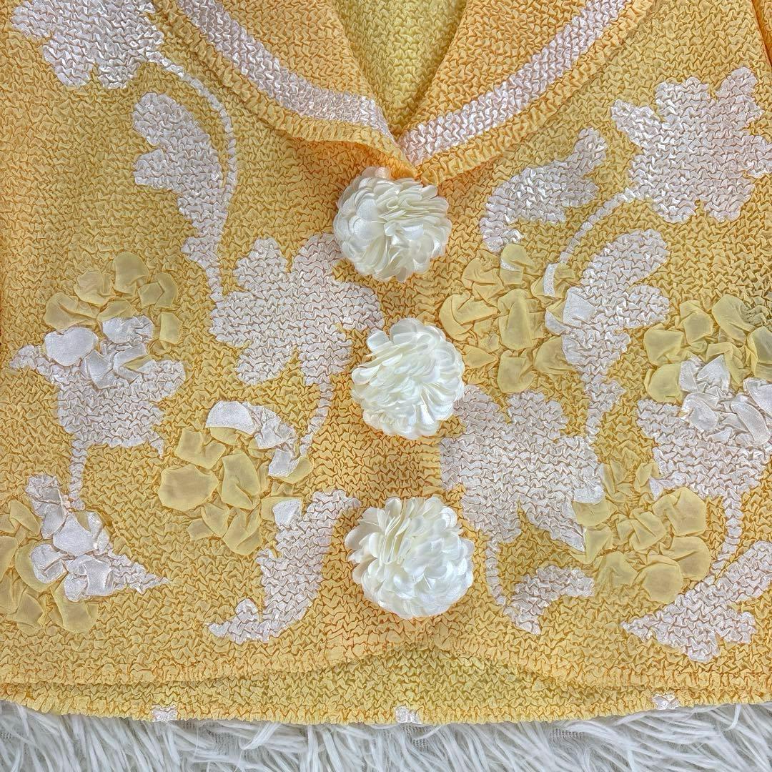 美品 ノコオーノ NOKO OHNO プリーツ ジャケット 花