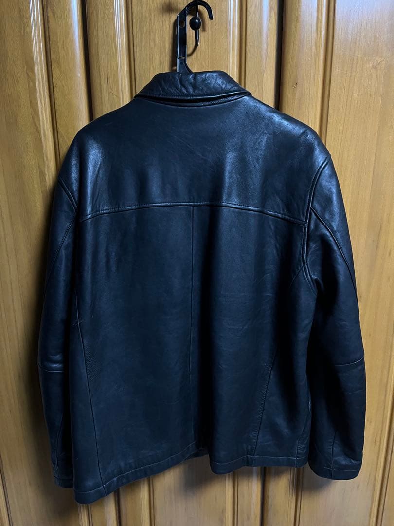 Polo レザージャケット　ブラック