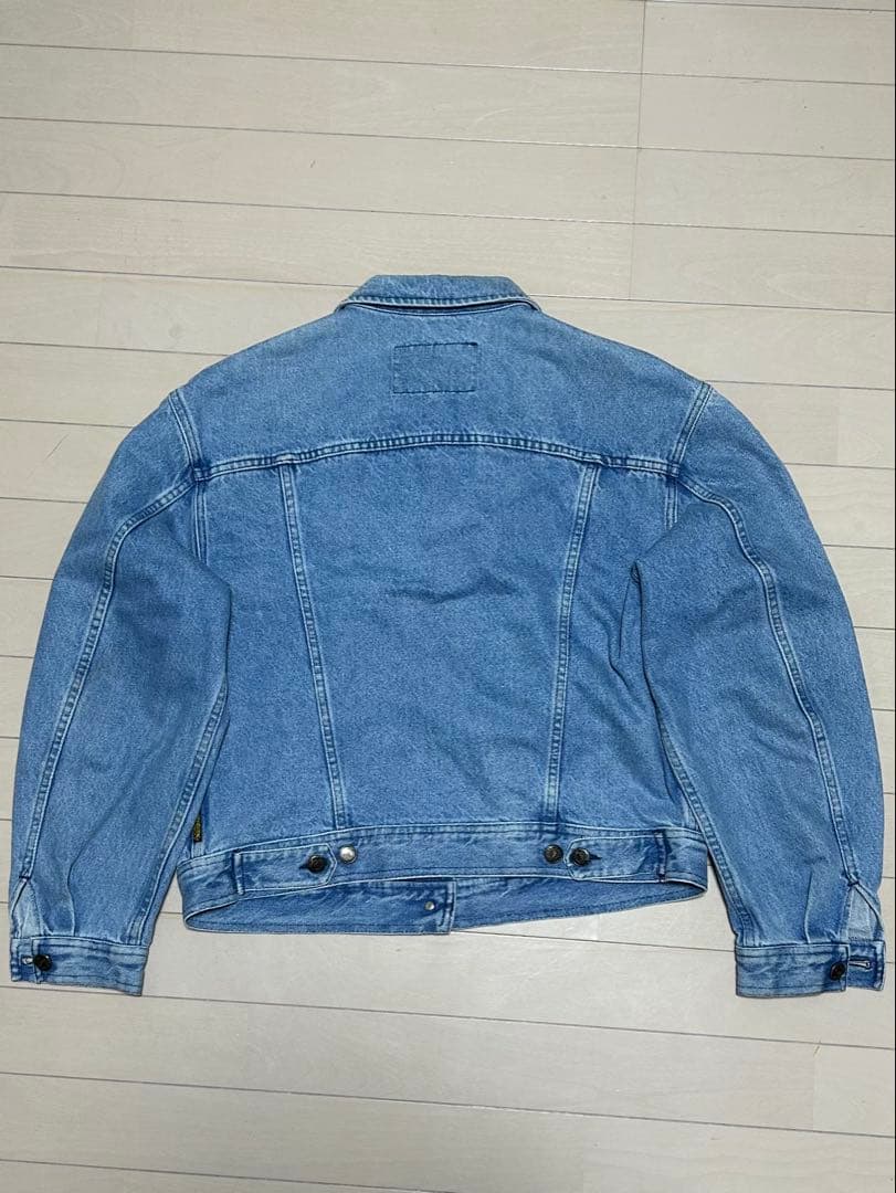 80s 90s Armani Jeans ライトブルーデニムジャケット