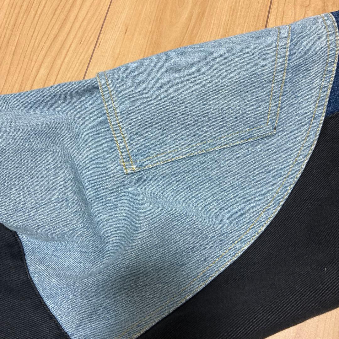 【レア】パッチワークデニムジャケット