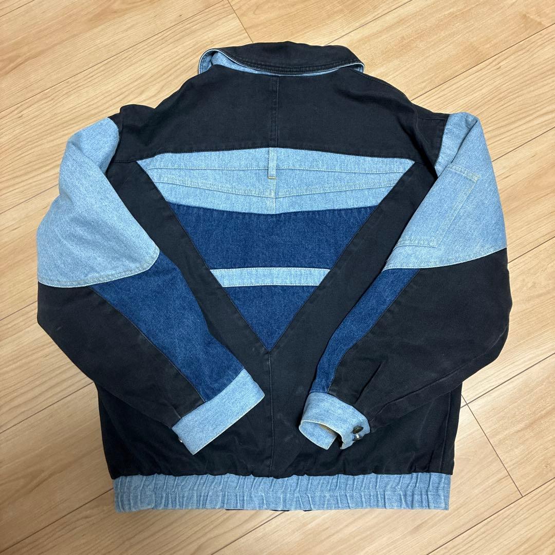 【レア】パッチワークデニムジャケット