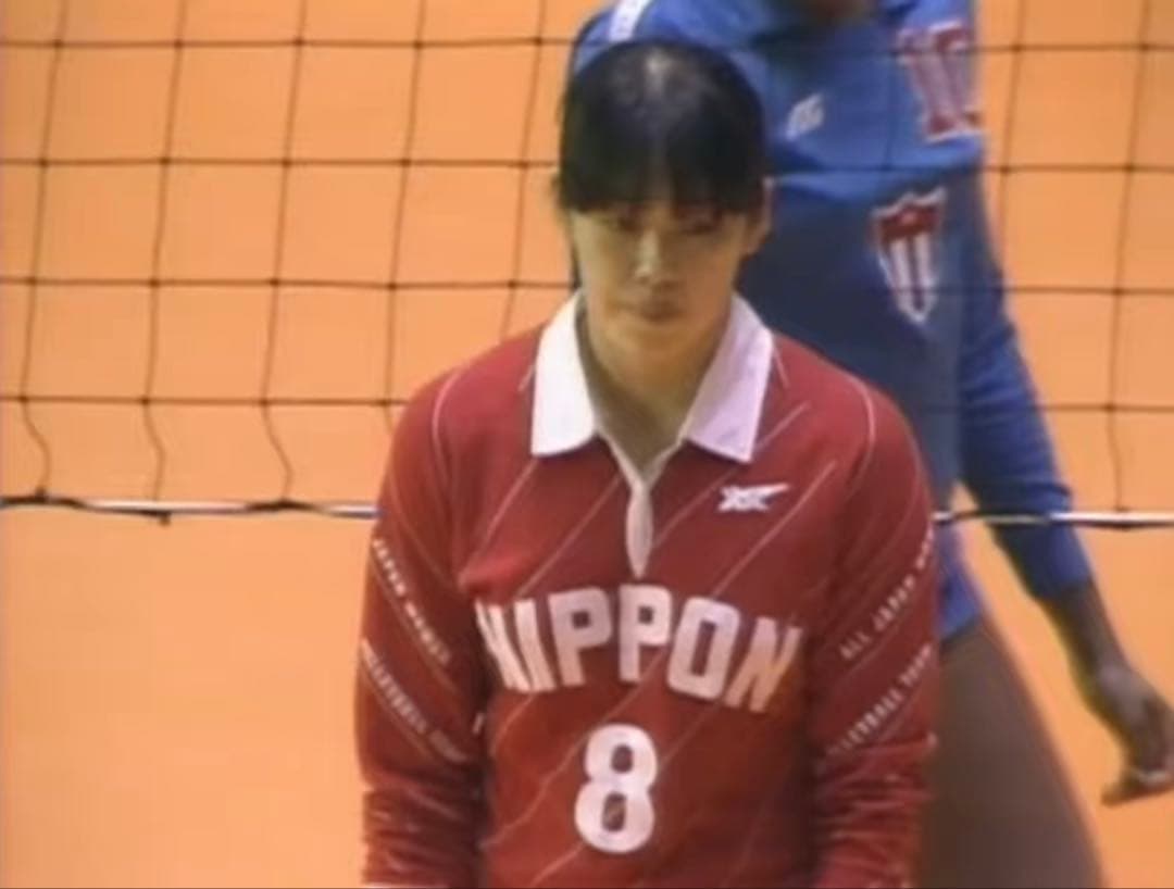 バレーボール女子　中田久美【1985年日本代表】選手時代の実使用ユニホーム