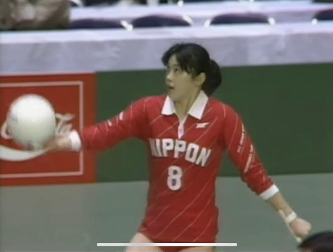 バレーボール女子　中田久美【1985年日本代表】選手時代の実使用ユニホーム
