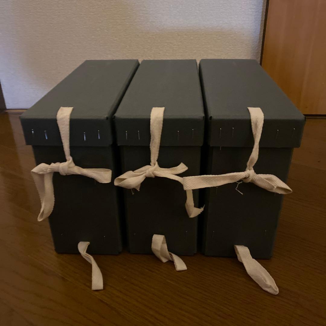 found MUJI コシャー箱　3個