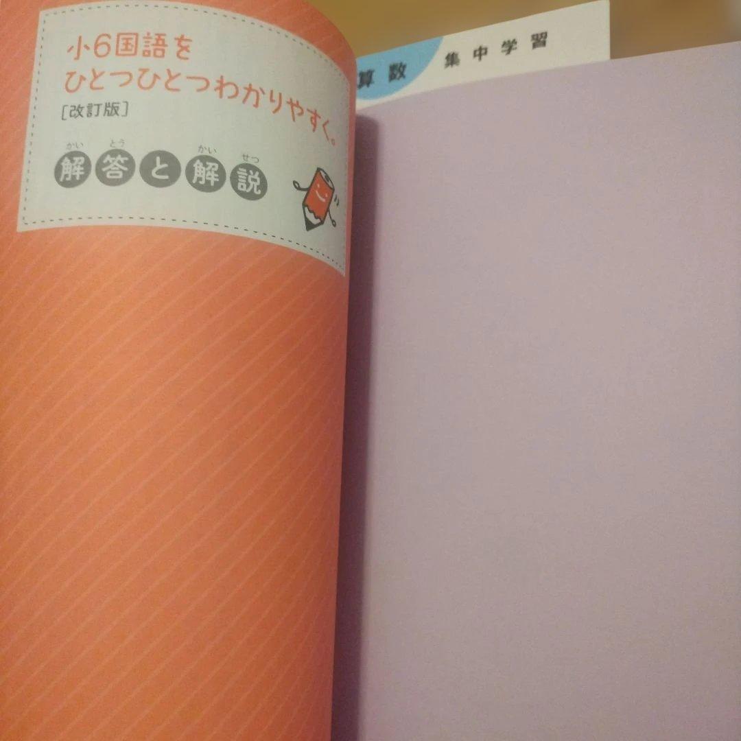 ぐーんと強くなる、ひとつひとつわかりやすく、単元テスト小6