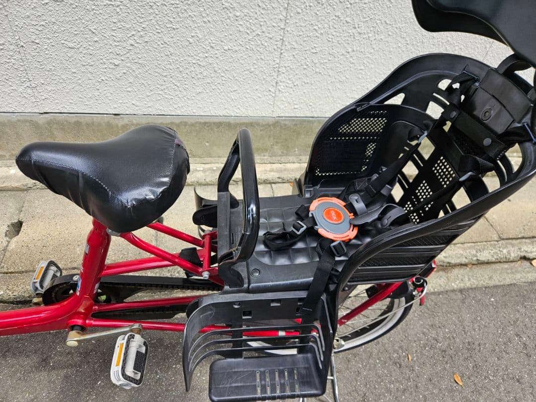 けい。丸石サイクル　ふらっか～ず　子供乗せ自転車3人乗り