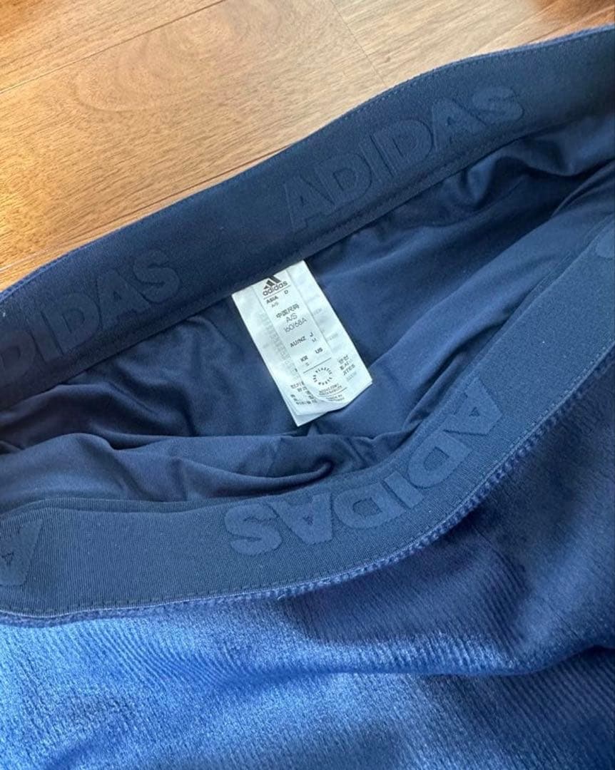 【新品】adidas golf ゴルフウェア　セットアップ　ネイビー　秋冬