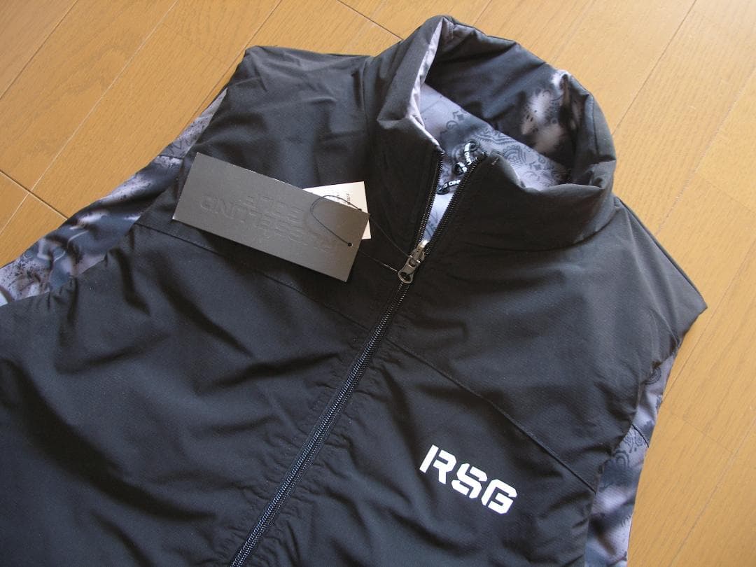 ラッセルノ ゴルフ リバーシブル中綿ベスト 202 メンズサイズ6 新品