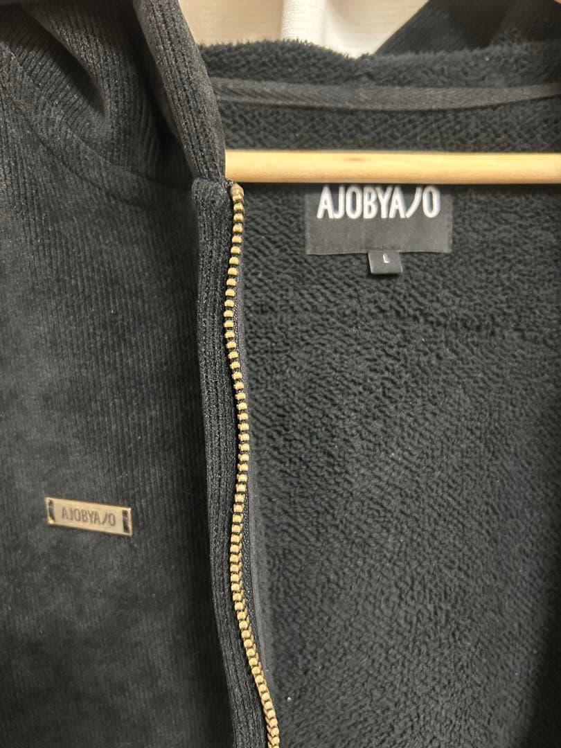 XU 韓国 Y2K AJOBYAJO コーデュロイショートジップアップパーカー