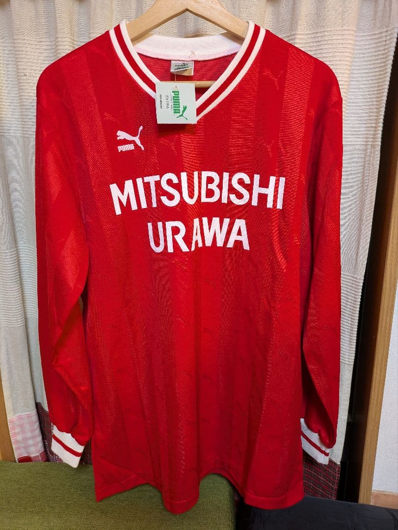 PUMA 浦和レッズ 長袖シャツ EXTRA　ミツビシ　三菱　レア　貴重