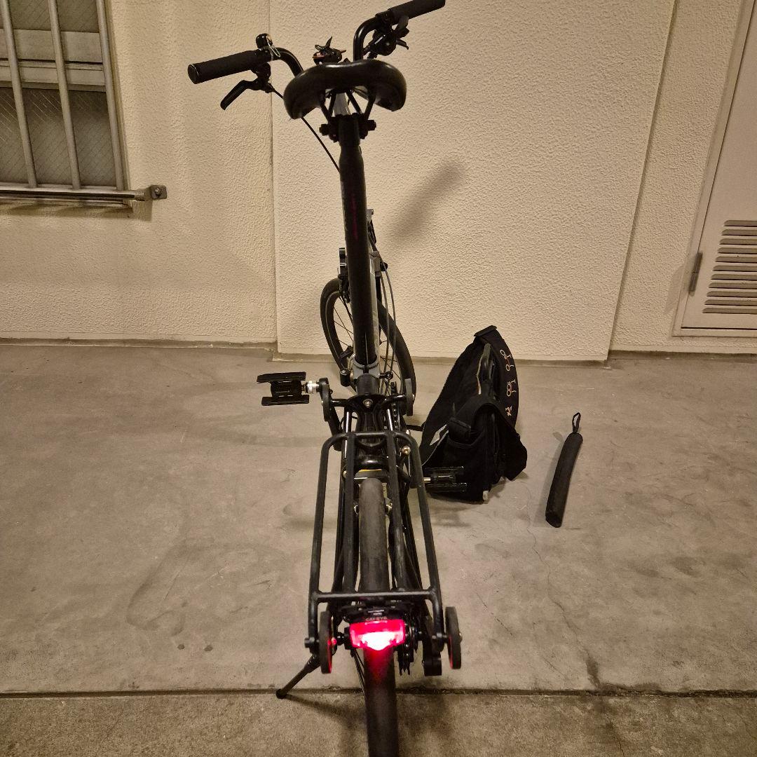 ブロンプトン風 折りたたみ自転車