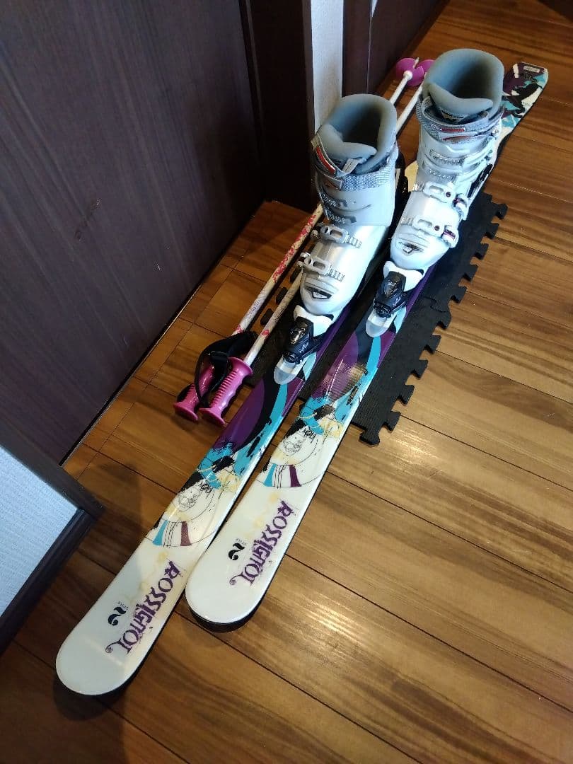 【ハイエンド】ROSSIGNOL レディース スキーセット メンテ・WAX済み✔