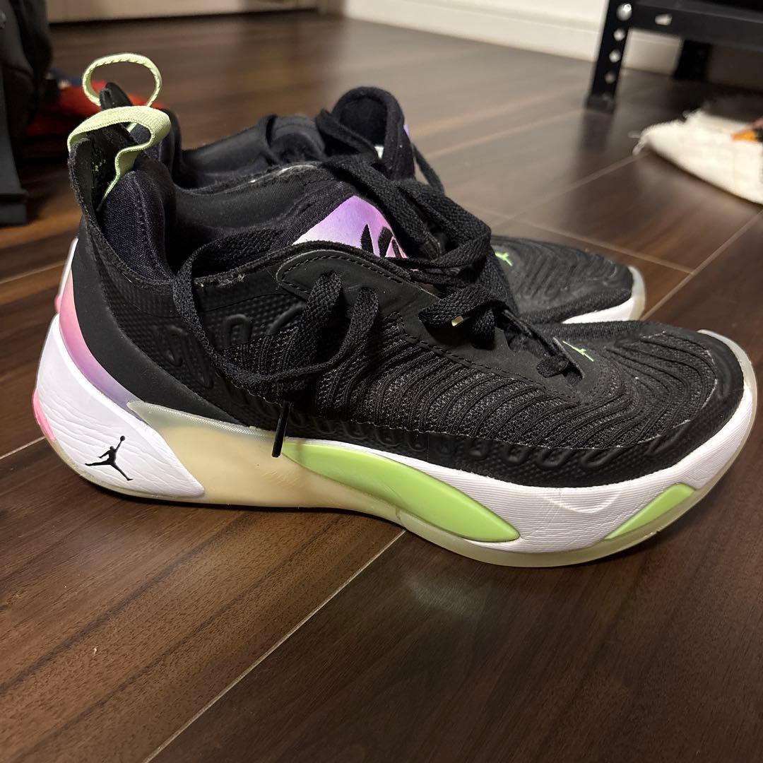 luka1 Jordan バスケットボールシューズ ブラック/グリーン