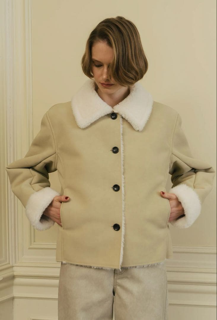 ジャケット・アウター thetoe Quedlinburg Mouton Jacket