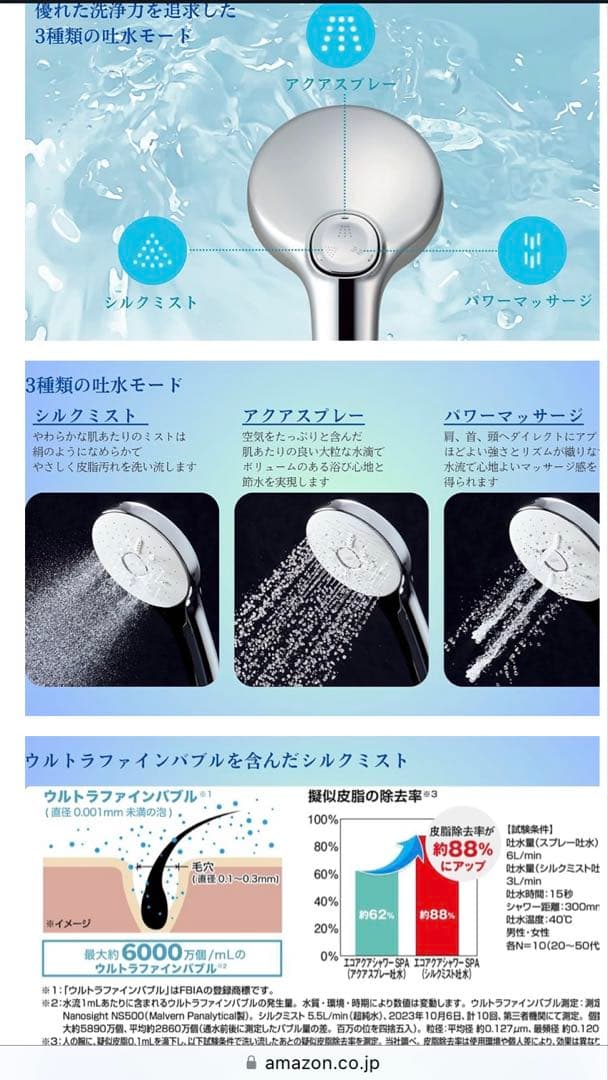 LIXIL シャワーヘッド