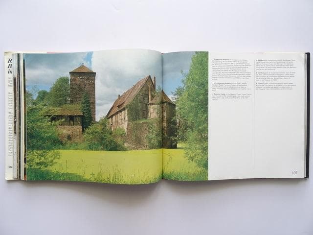 洋書◆ドイツの古城写真集 本 建物 風景 景色