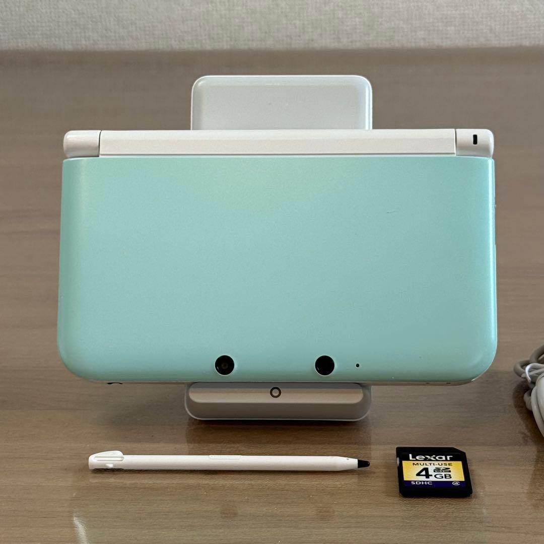 7-175 ニンテンドー3DS LL ミント×ホワイト
