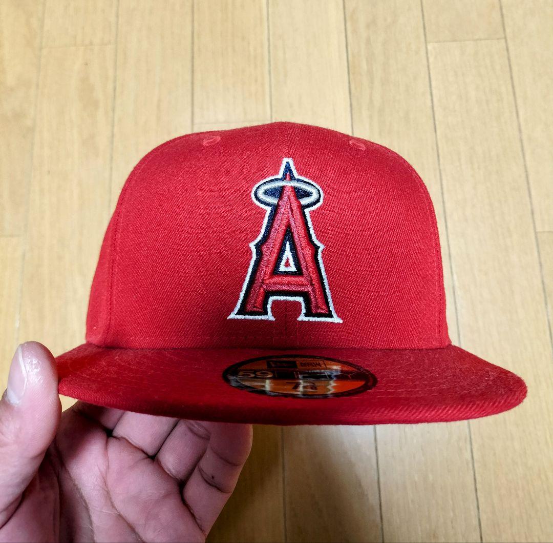 NEWERA エンゼルス 59FIFTY 7 3/8 ウィンダンシー