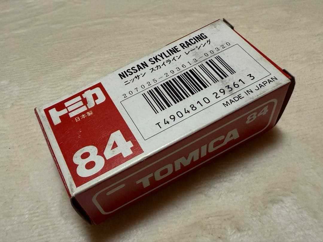 トミカ 日産スカイラインレーシング（R31） 日本製赤箱 希少