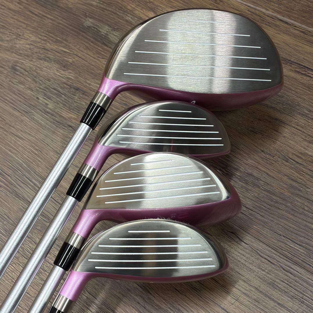 美品 ミズノ efil エフィル レディース ゴルフセット 初心者 L 右利き