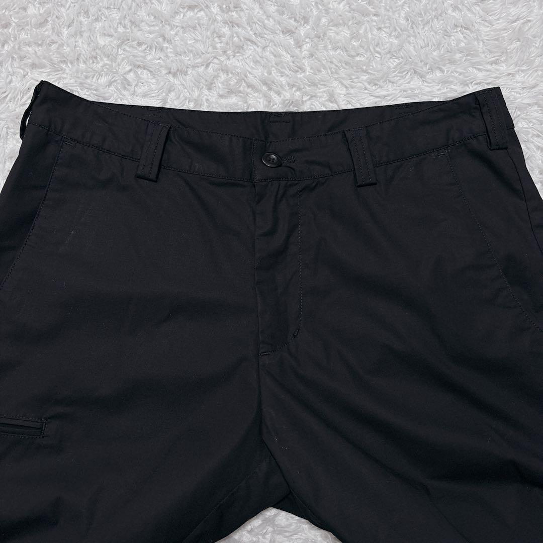美品✨ビームスゴルフ 裾ジップ ストレッチパンツ 黒 L BEAMS GOLF