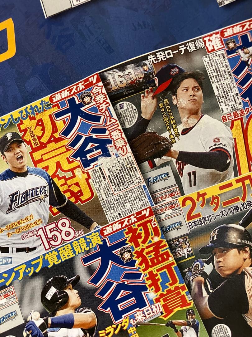 大谷翔平　プレイバック　2012-2017 道新スポーツ