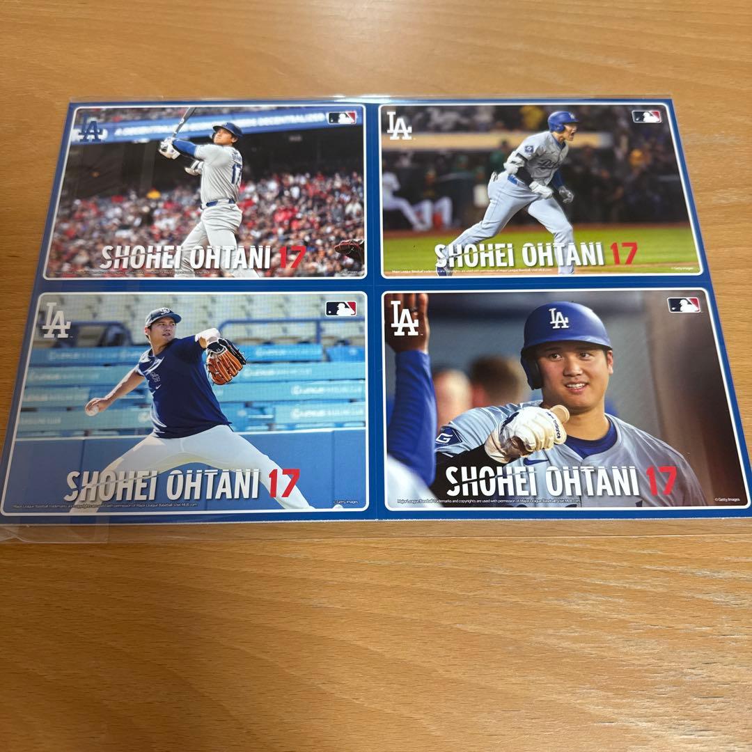 新品　大谷翔平プレミアムフレームポストカードセット サイン入り　MLB認定商品