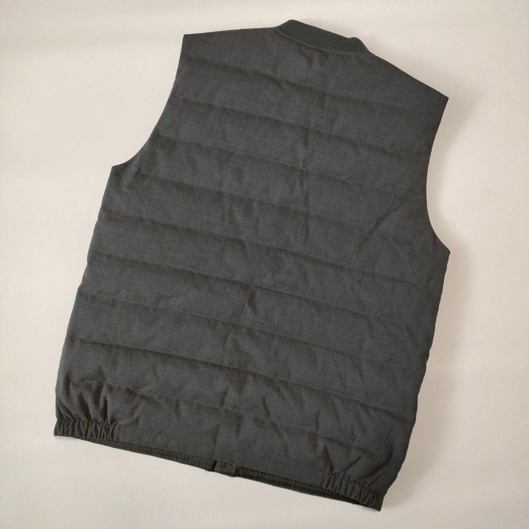 nanamica × SLOWEAR リバーシブルダウンベスト グレー М