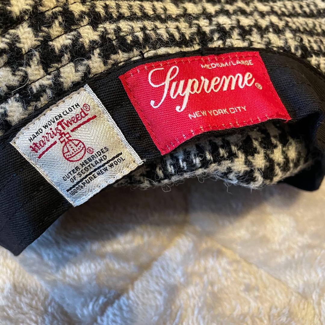 帽子 Supreme HarrisTweed Classic Logo Crusher