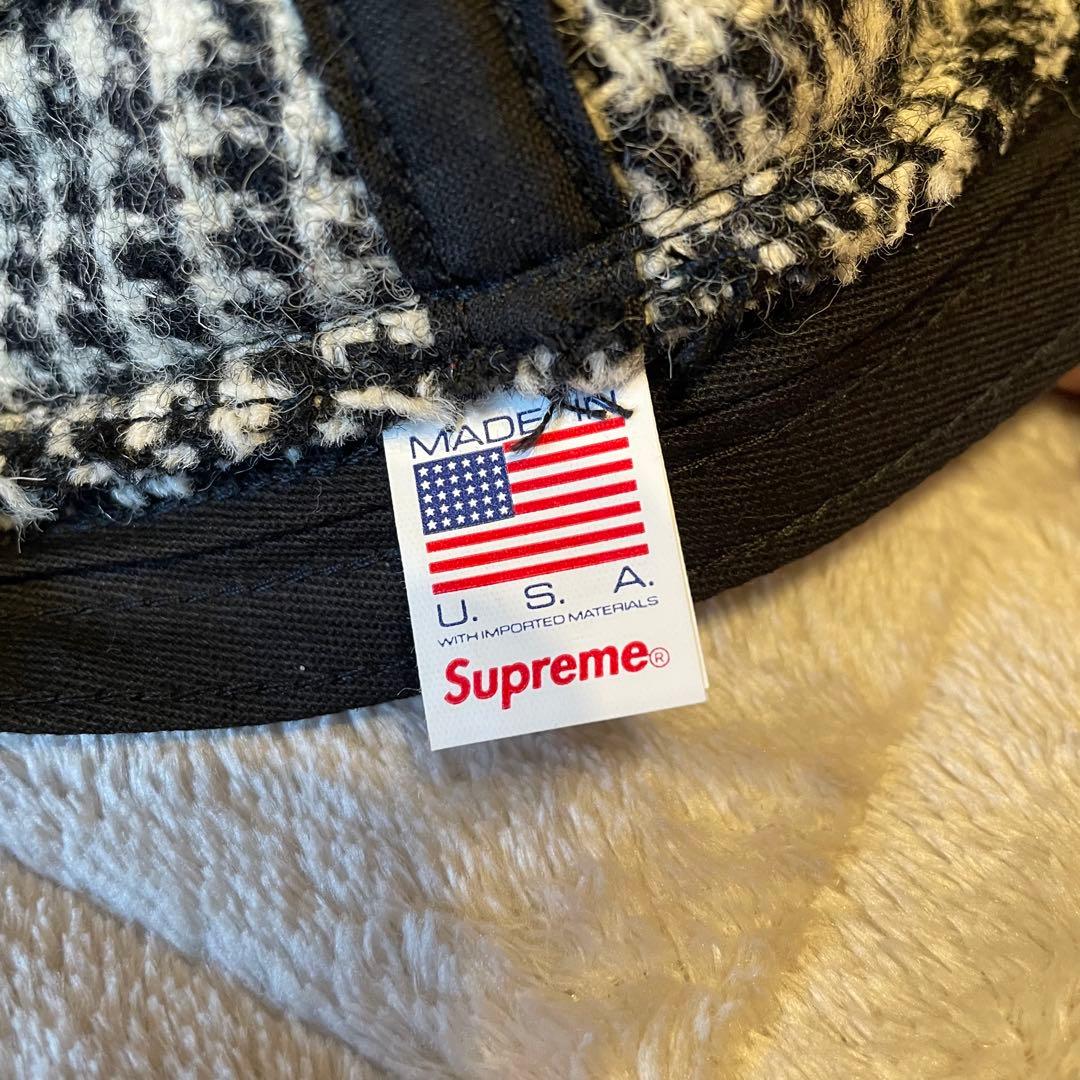 帽子 Supreme HarrisTweed Classic Logo Crusher