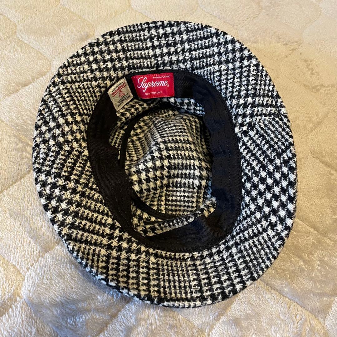 帽子 Supreme HarrisTweed Classic Logo Crusher