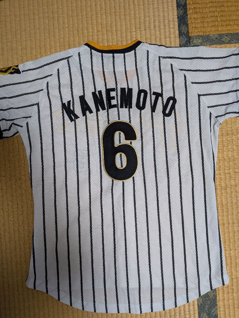 阪神タイガース オールド 復刻 レプリカユニフォーム 刺繍 金本知憲