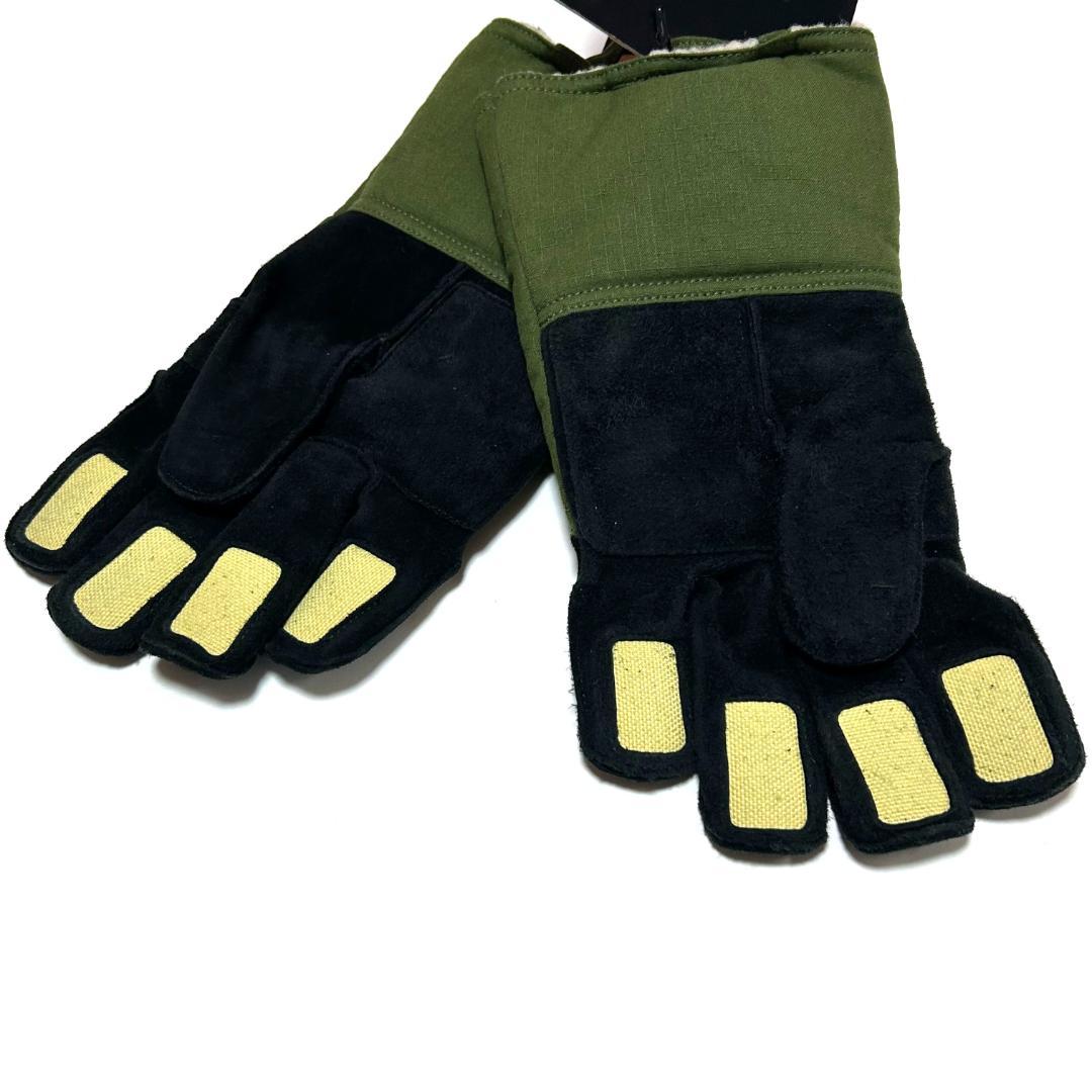 新品　Lサイズ　フィルデンスファイヤーフライ グローブミッド　ブラック　グリーン
