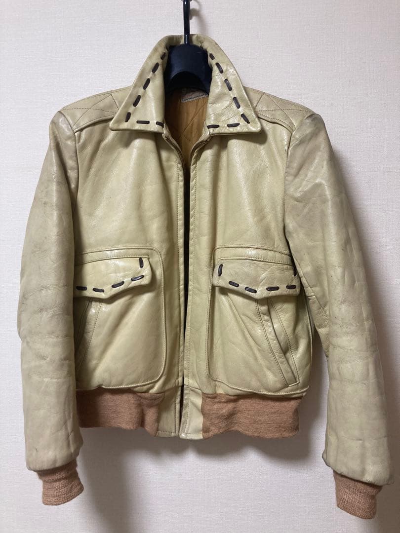 【MASON】50s ロカビリー　レザー　ボンバージャケット