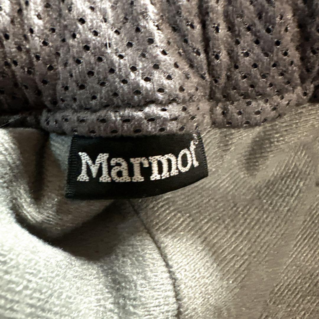 Marmot マーモット ワークパンツ 刺繍ロゴ ブラック 黒 ロゴベルト XL