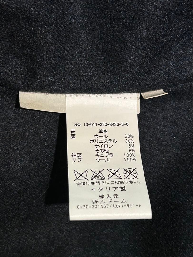 定価22万 VALSTAR VALSTALINO シープスエード ネイビー　44