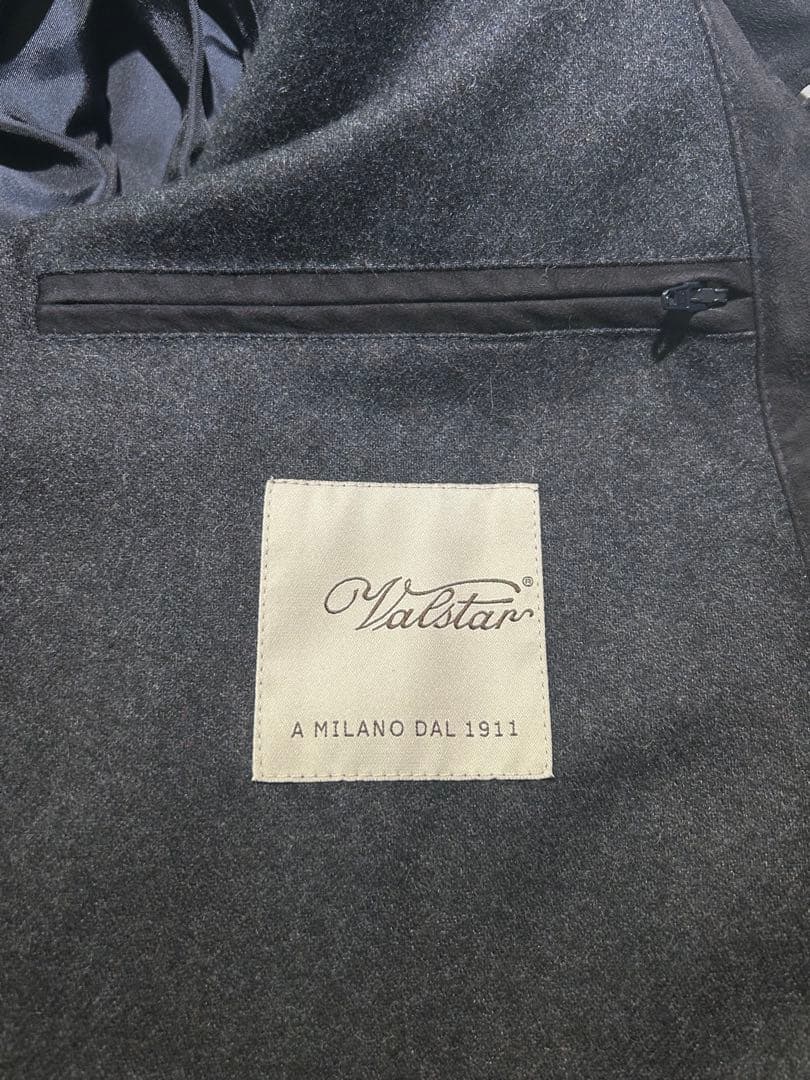 定価22万 VALSTAR VALSTALINO シープスエード ネイビー　44
