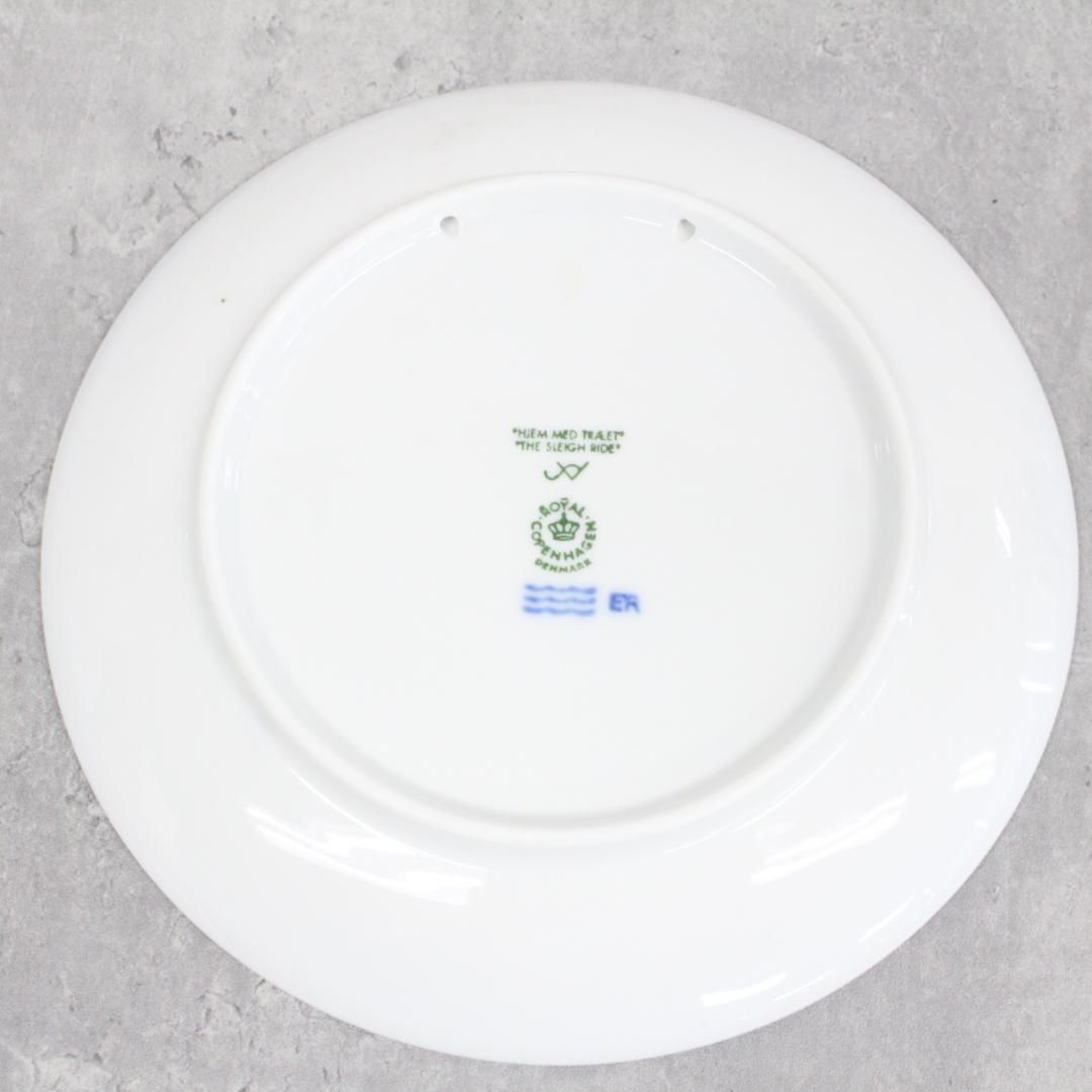 ▲8枚セット ロイヤルコペンハーゲン イヤープレート 飾り皿